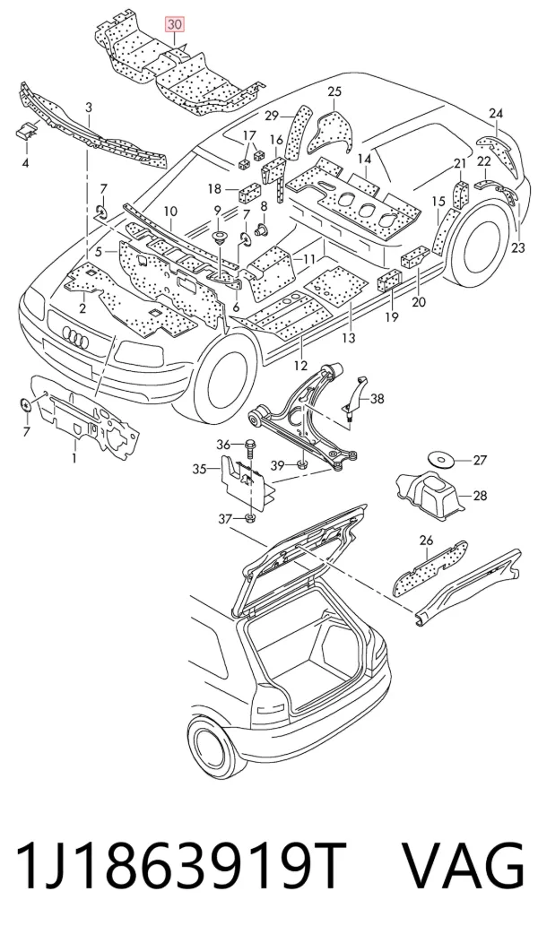  1J1863919T VAG