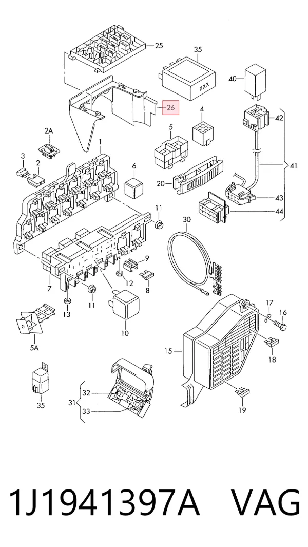  1J1941397A VAG
