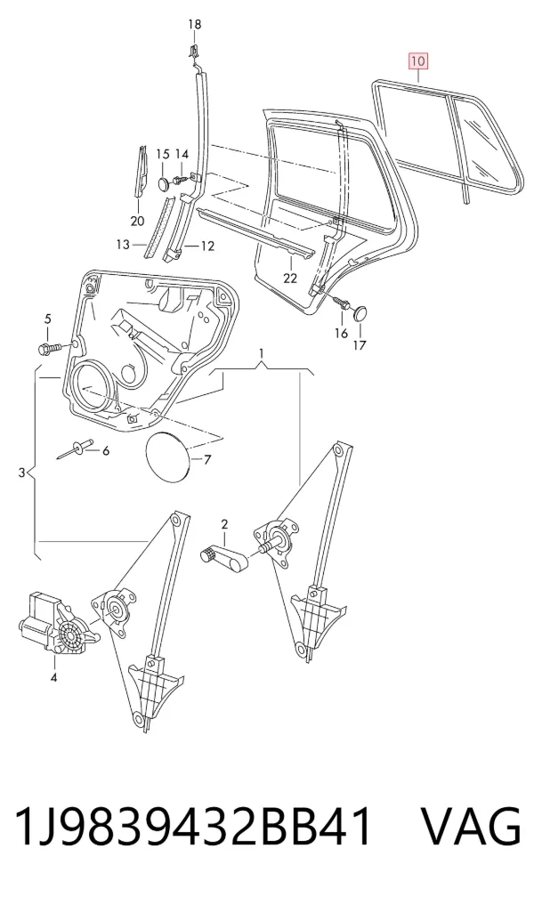  1J9839432BB41 VAG