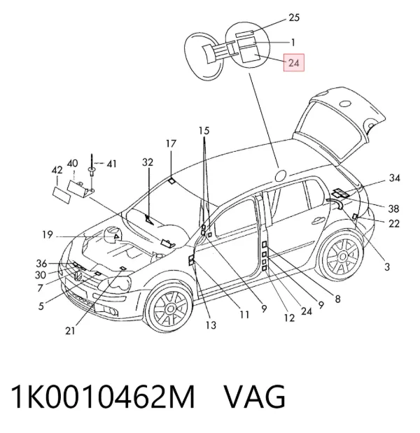  1K0010462M VAG