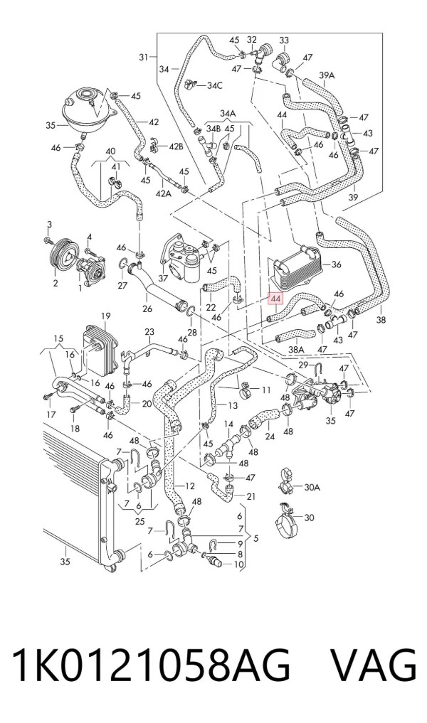 1K0121058AG VAG