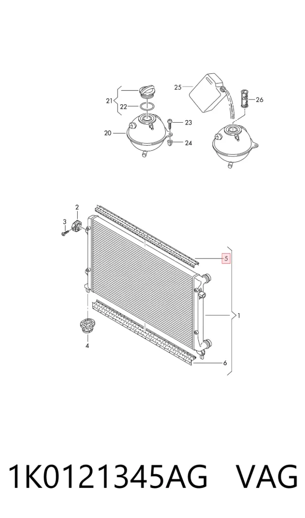  1K0121345AG VAG