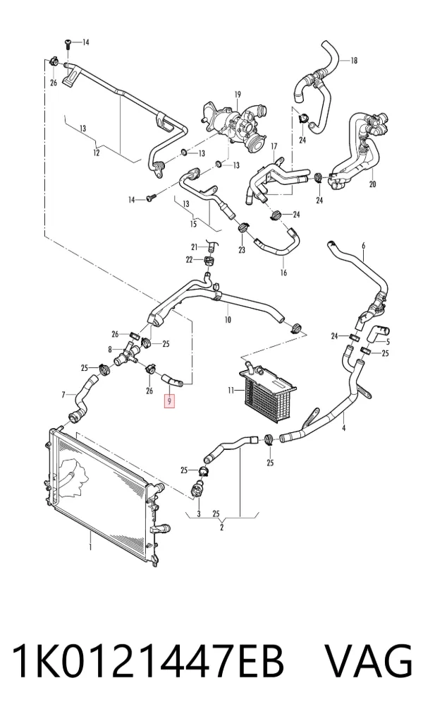  1K0121447EB VAG