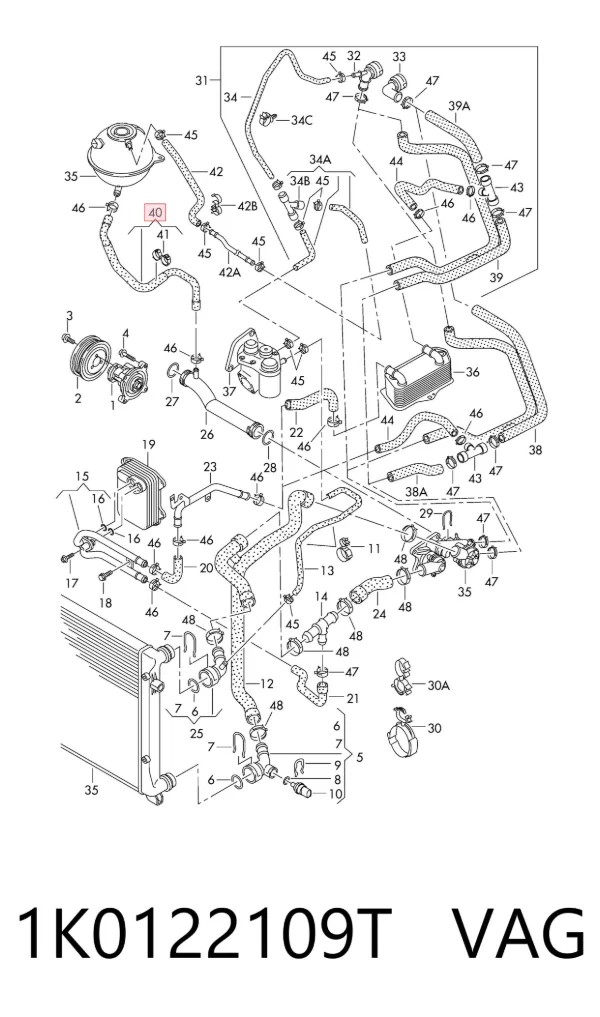  1K0122109T VAG