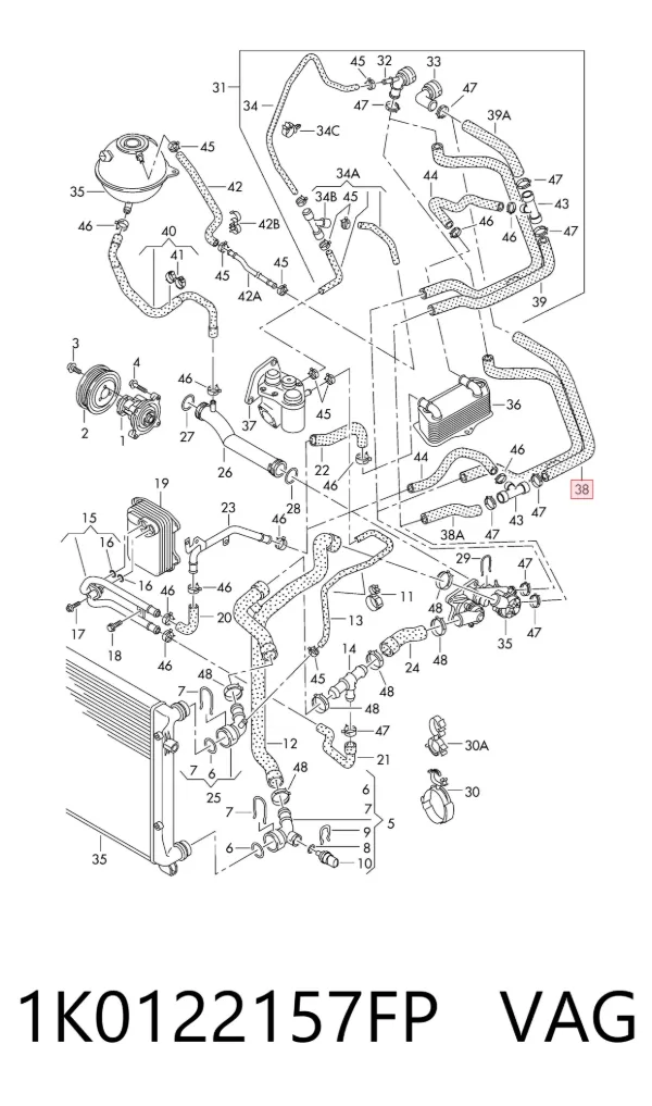  1K0122157FP VAG