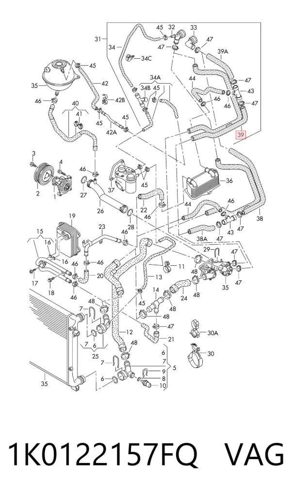  1K0122157FQ VAG