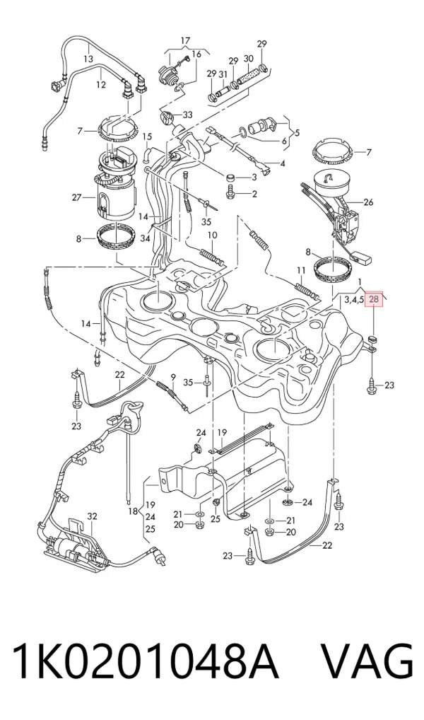  1K0201048A VAG
