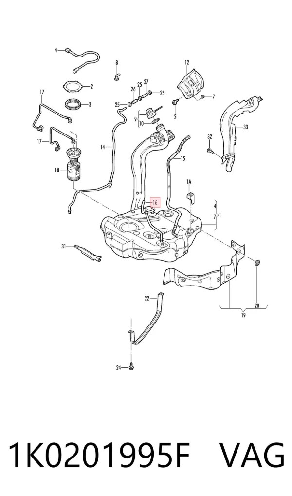  1K0201995F VAG