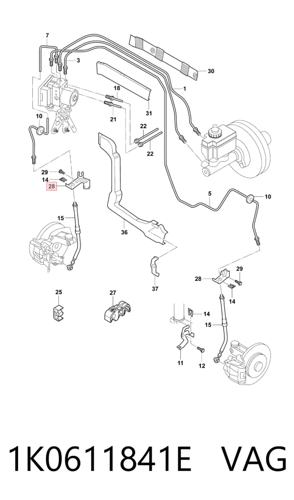  1K0611841E VAG