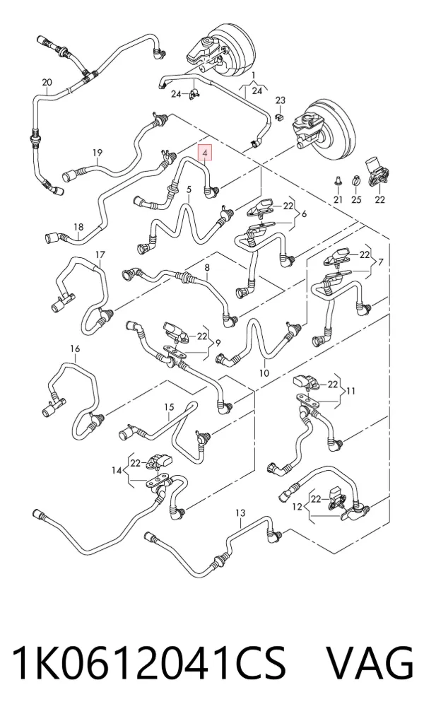  1K0612041CS VAG