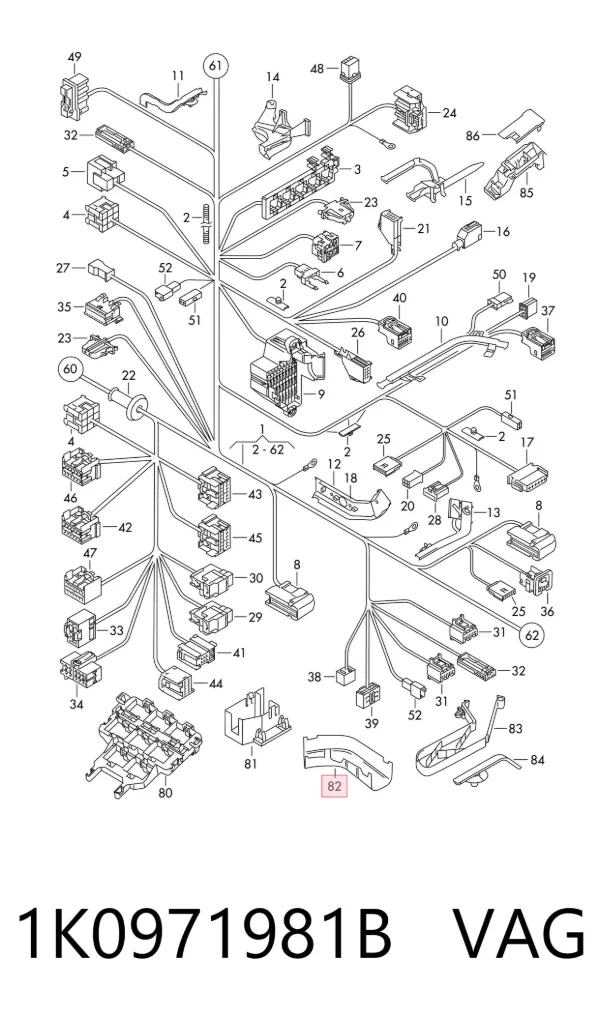  1K0971981B VAG