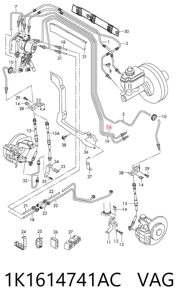  1K1614741AC VAG