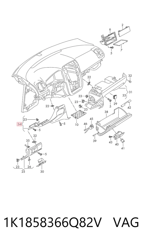  1K1858366Q82V VAG