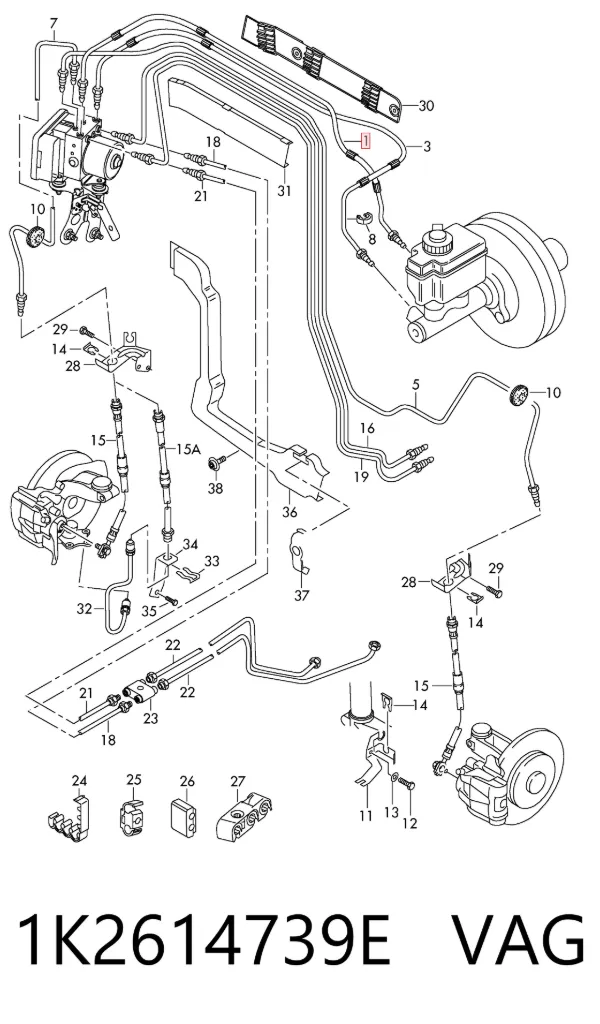  1K2614739E VAG