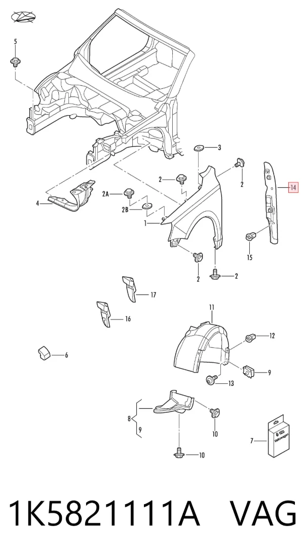  1K5821111A VAG