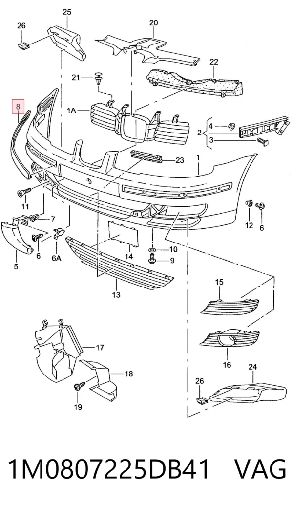  1M0807225DB41 VAG