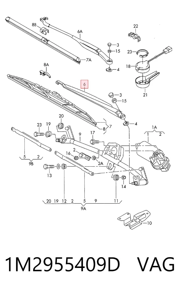  1M2955409D VAG