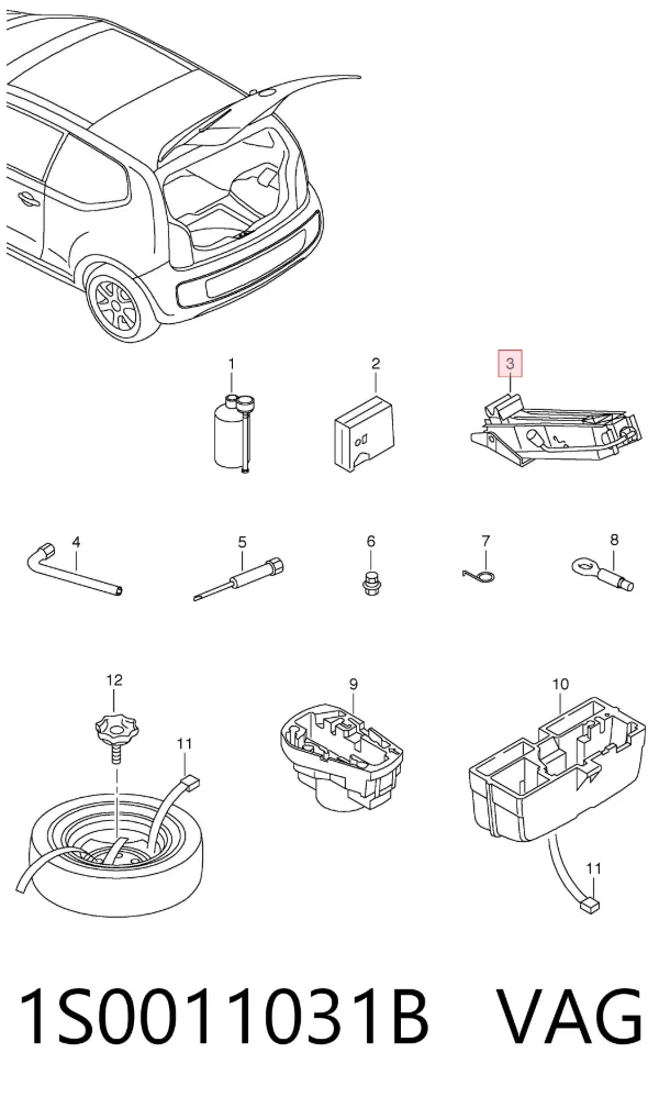  1S0011031B VAG