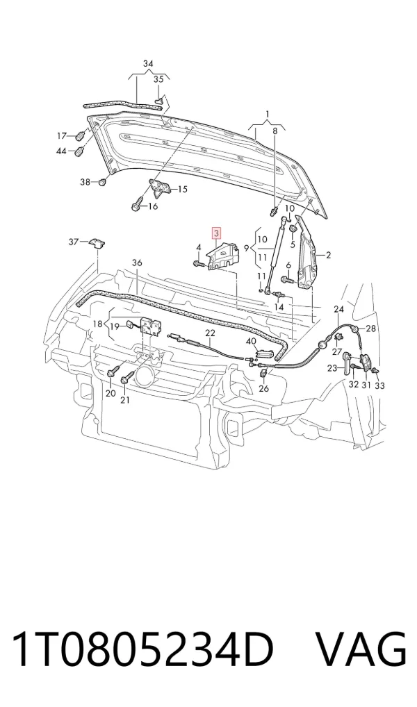  1T0805234D VAG