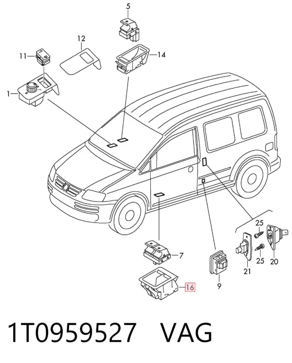  1T0959527 VAG