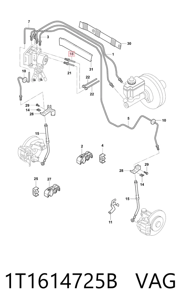  1T1614725B VAG