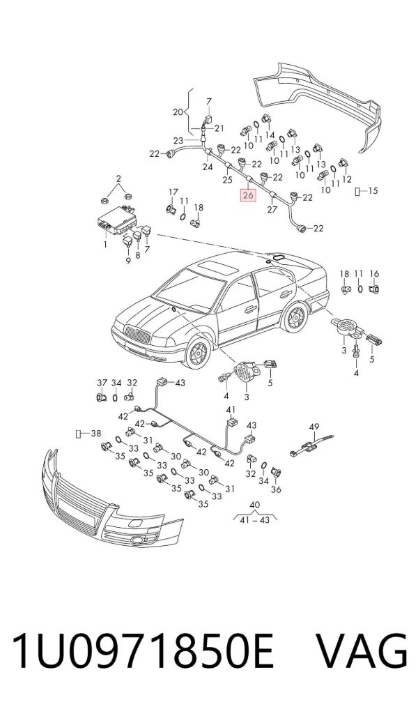  1U0971850E VAG