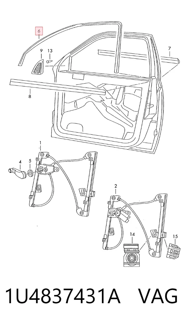  1U4837431A VAG