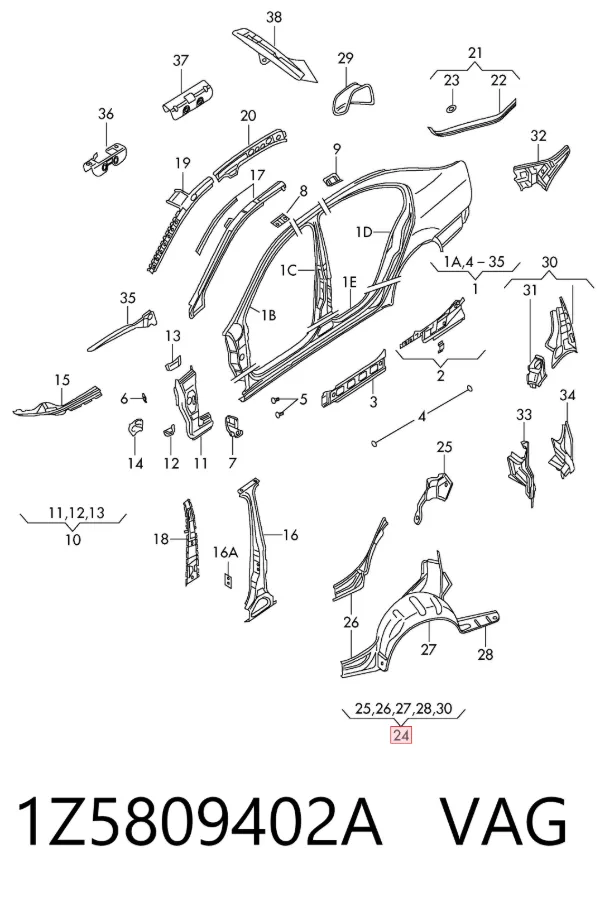  1Z5809402A VAG