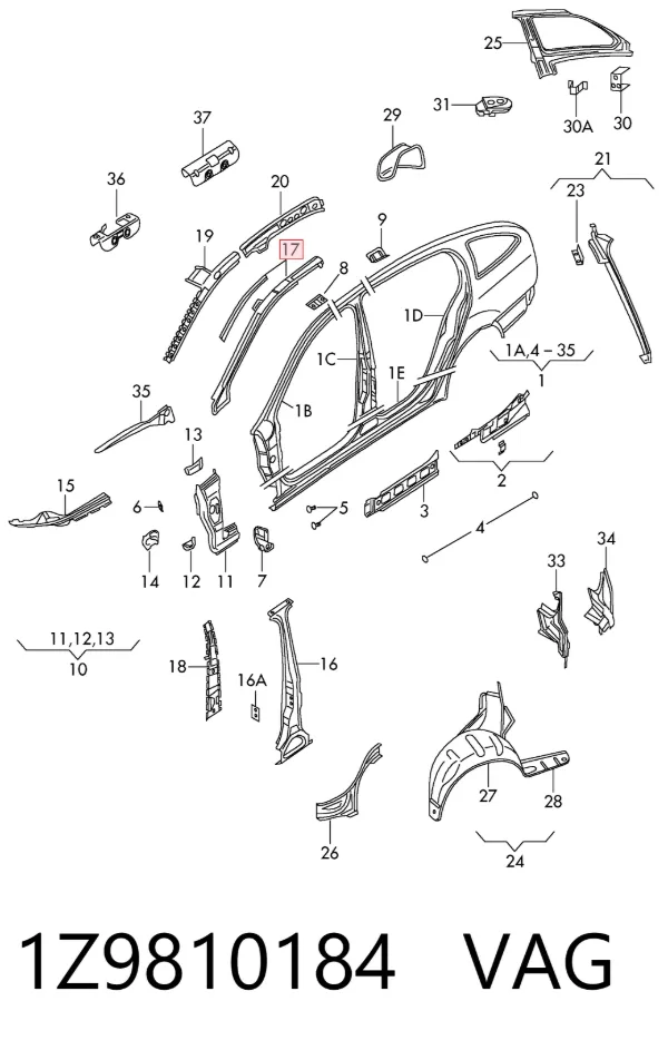  1Z9810184 VAG
