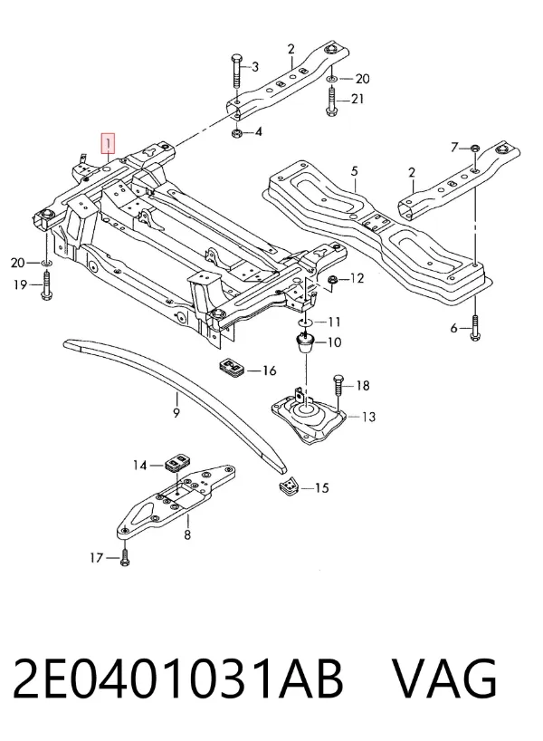 Puente delantero Volkswagen Crafter 30-50