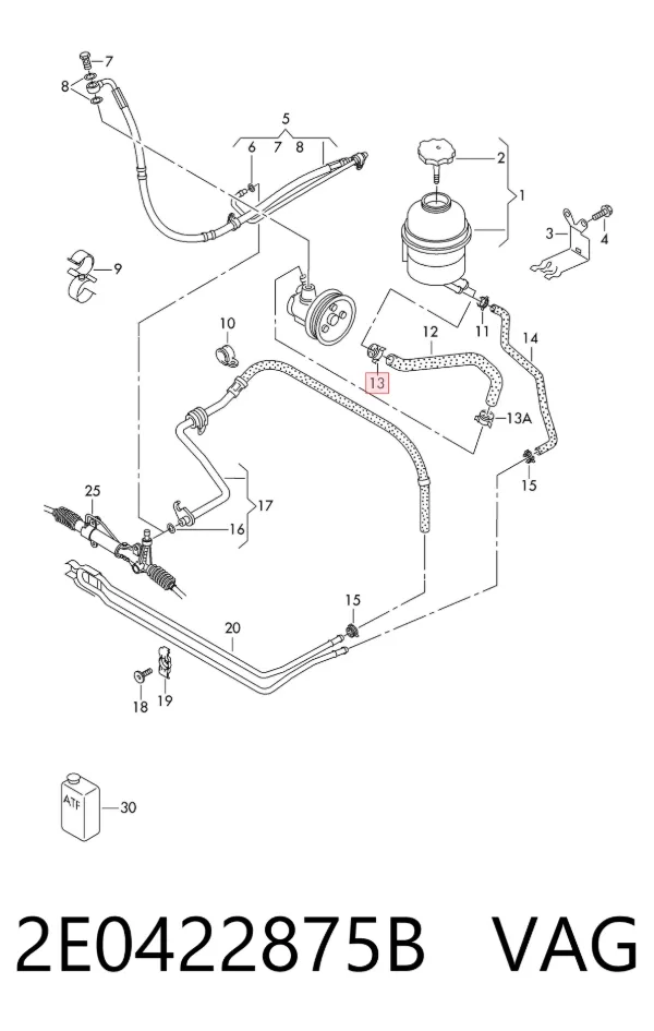  2E0422875B VAG