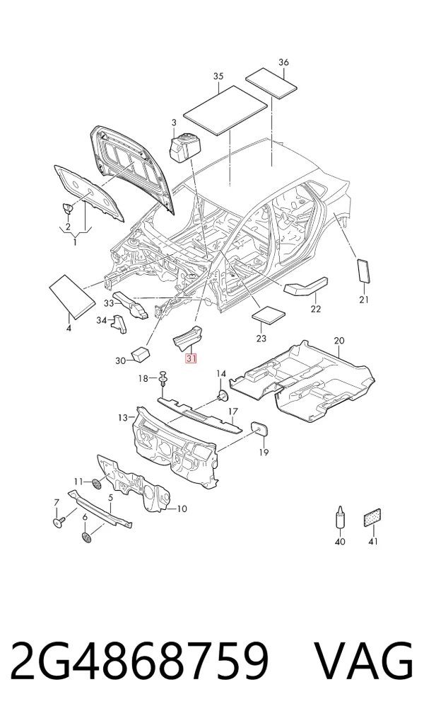  2G4868759 VAG