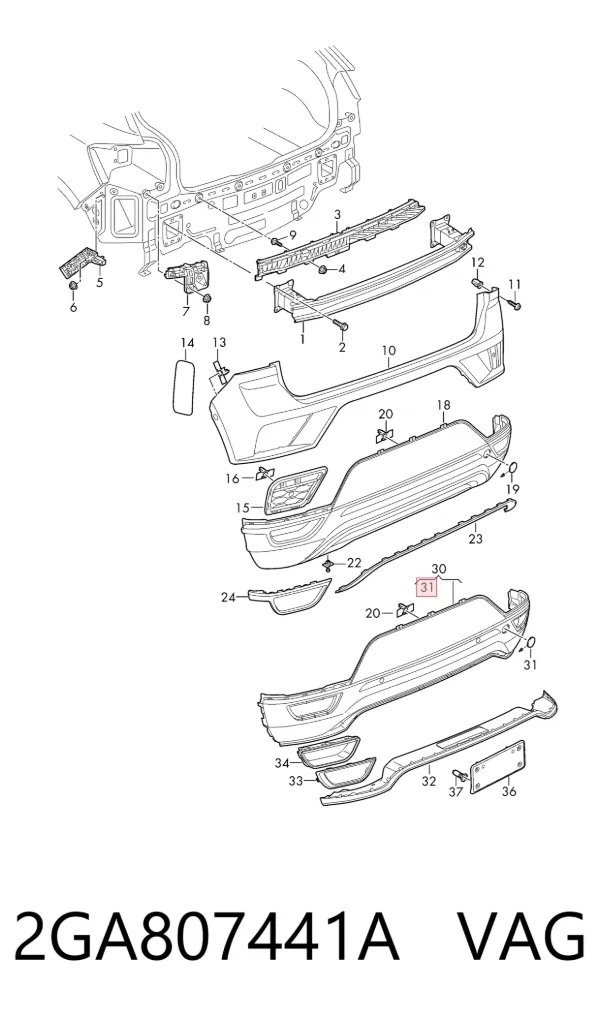  2GA807441A VAG