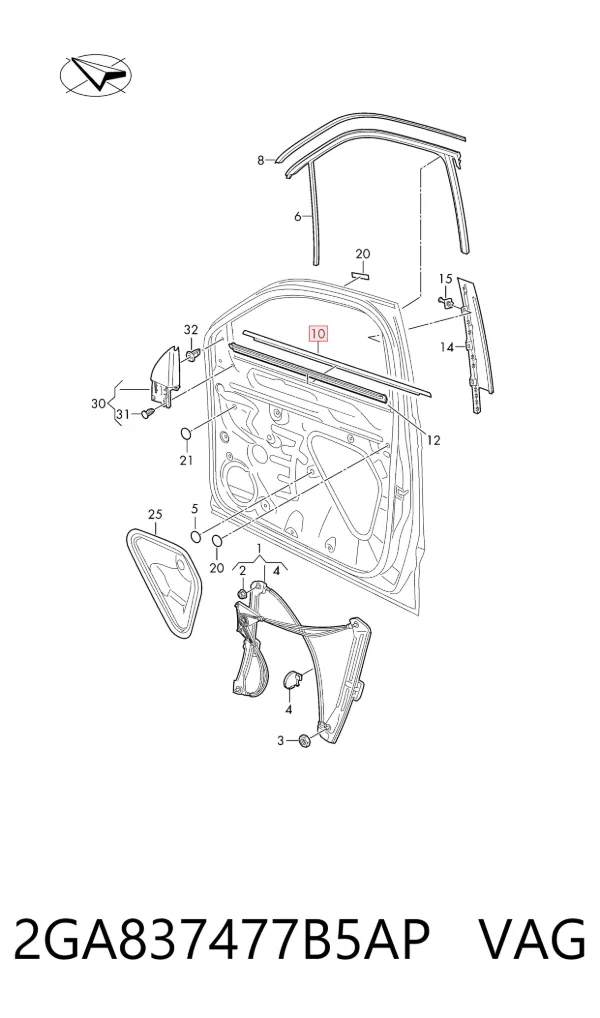  2GA837477B5AP VAG