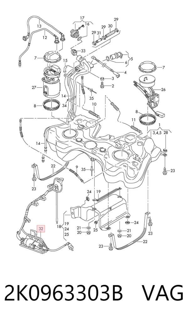  2K0963303B VAG