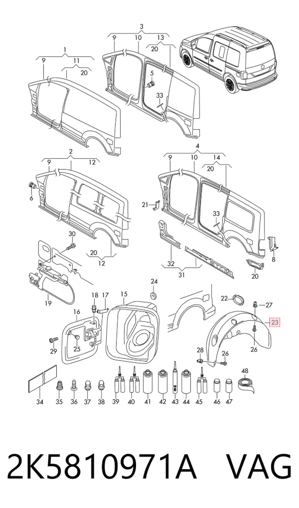  2K5810971A VAG