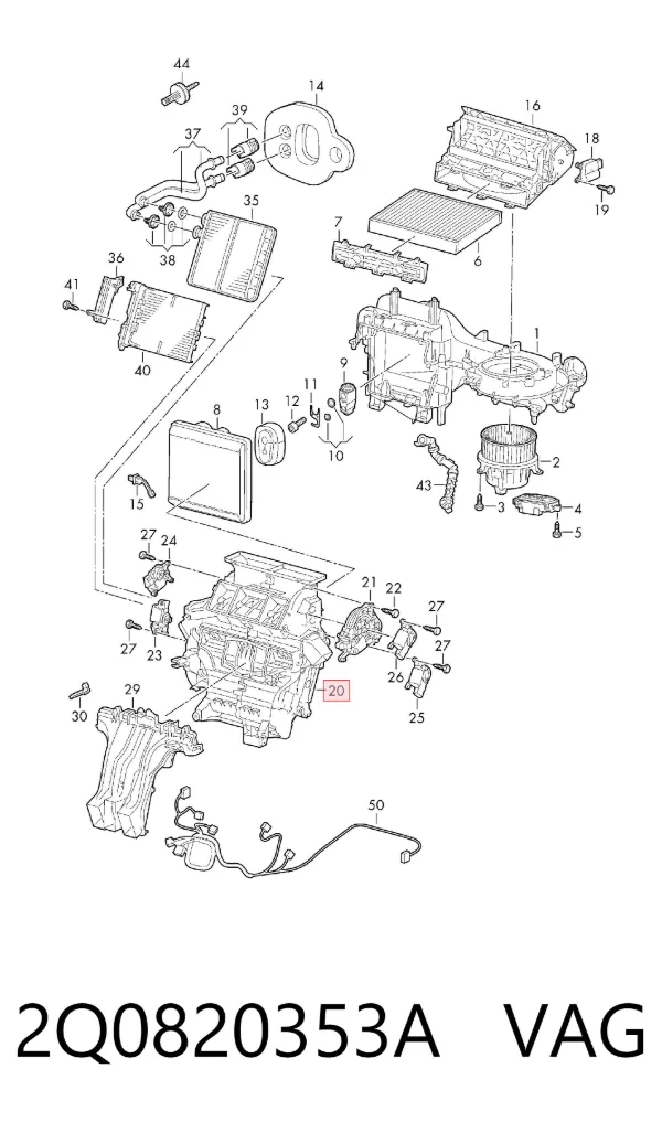  2Q0820353A VAG