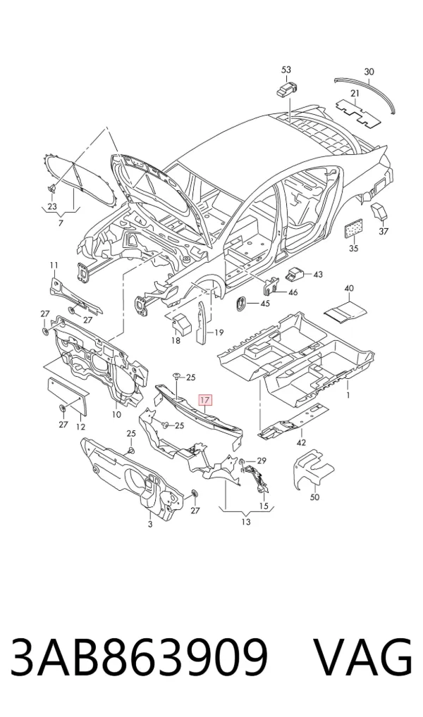  3AB863909 VAG