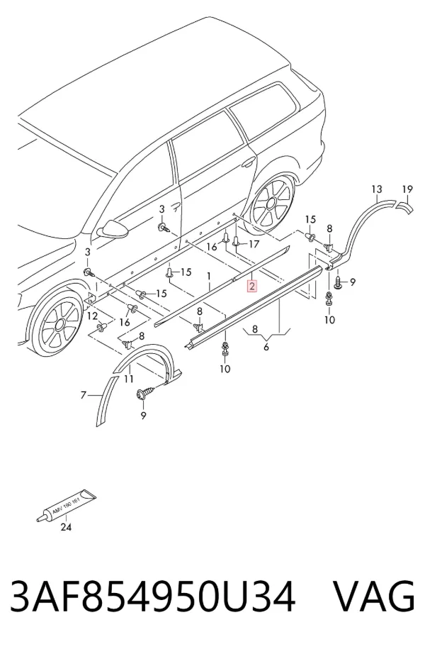  3AF854950U34 VAG