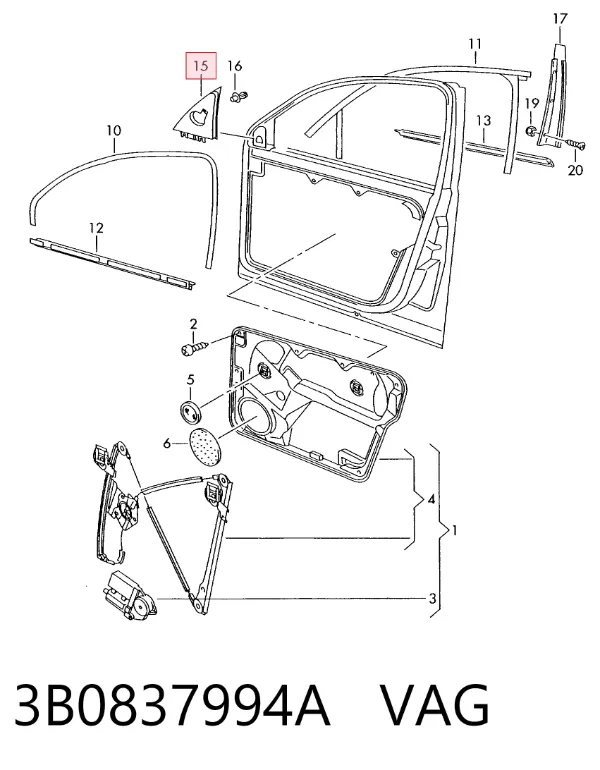  3B0837994A VAG