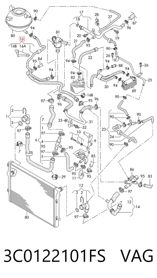  3C0122101FS VAG