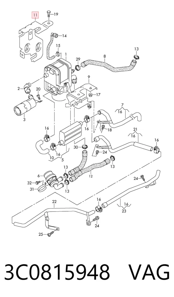  3C0815948 VAG