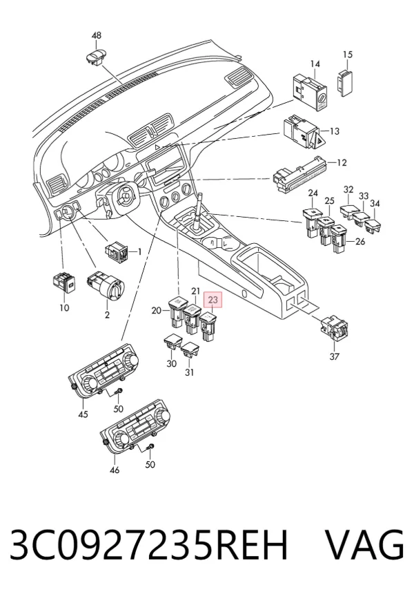  3C0927235REH VAG