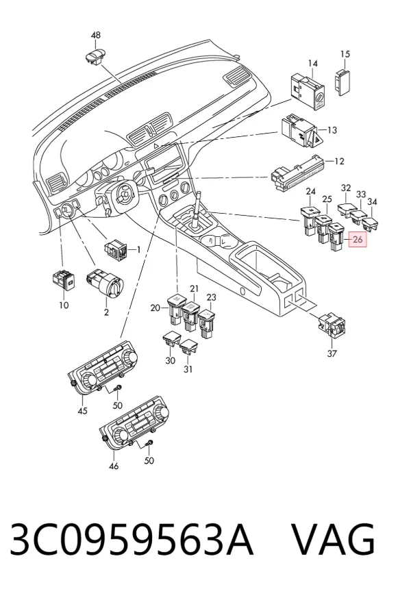  3C0959563A VAG