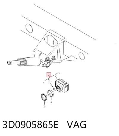 Cerradura de encendido VAG 3D0905865E