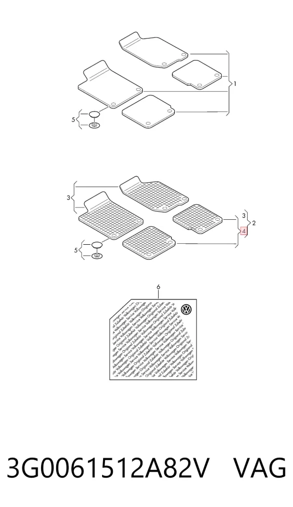  3G0061512A82V VAG