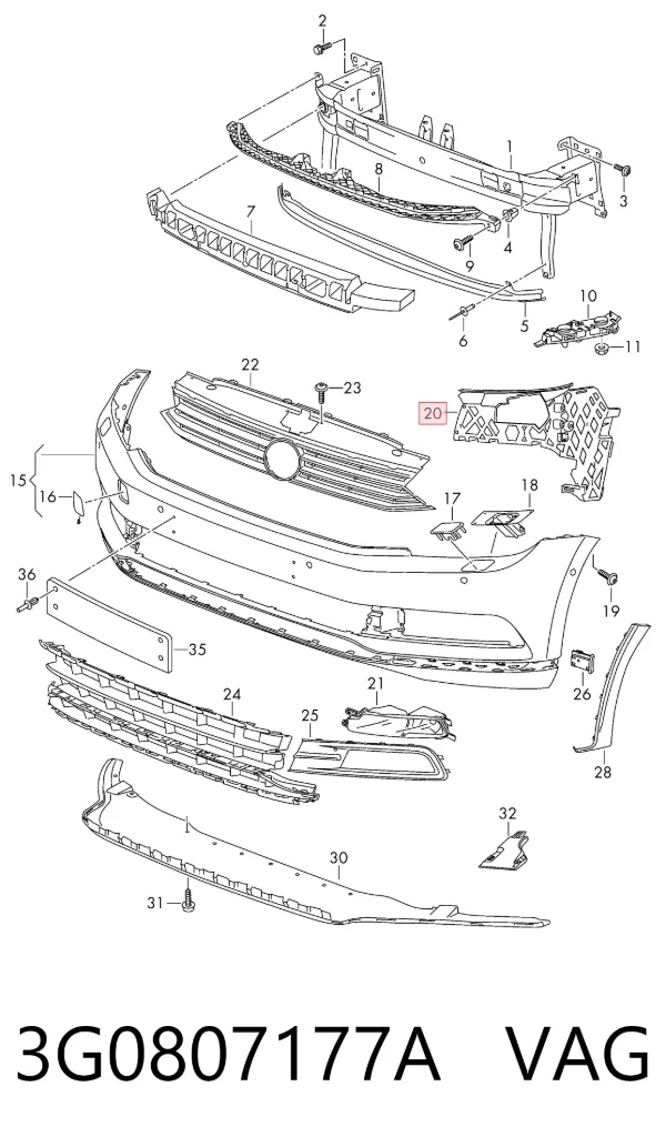  3G0807177A VAG