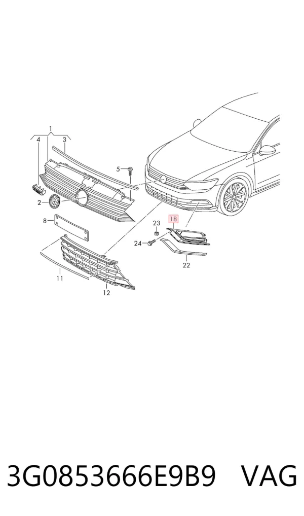  3G0853666E9B9 VAG