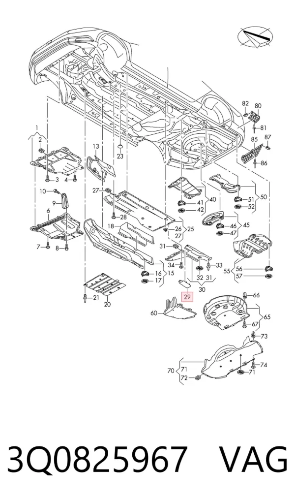  3Q0825967 VAG