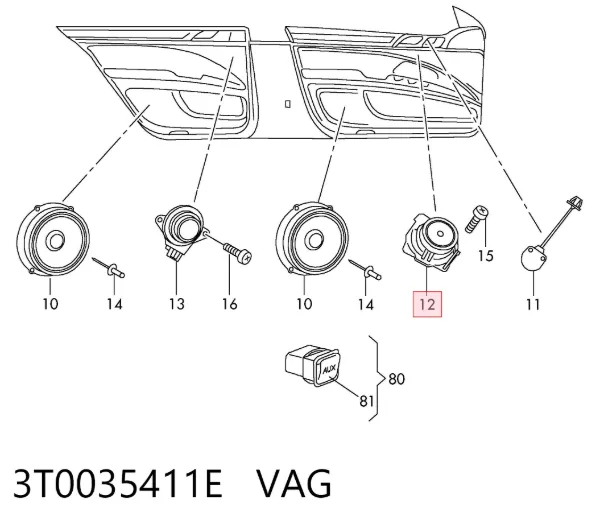  3T0035411E VAG